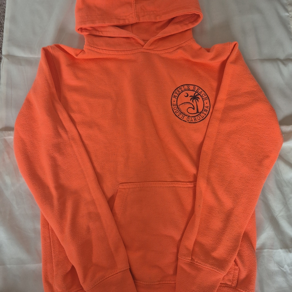 Orange Kids Hoodie